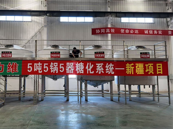 吴忠精酿啤酒设备厂—5吨精酿啤酒设备—新疆项目